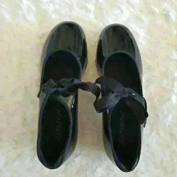 Capezio Kids Girls Jr Tyette Tap Shoe - Picture 5 of 7